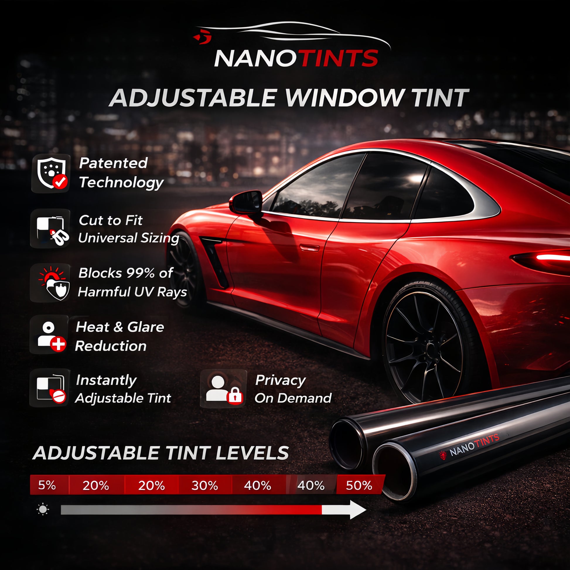 NanoTint™ Smart Tint Gen II