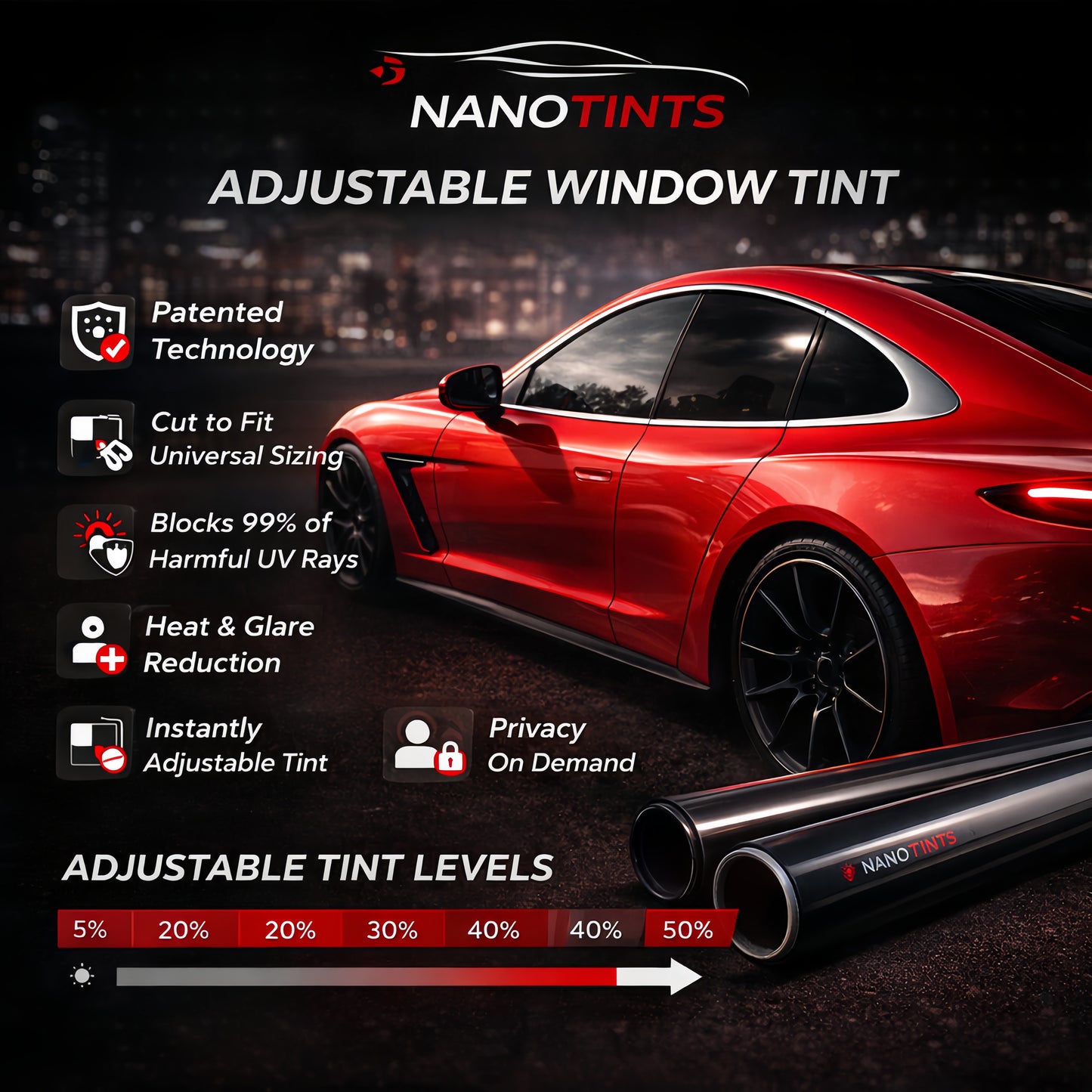 NanoTint™ Smart Tint Gen II